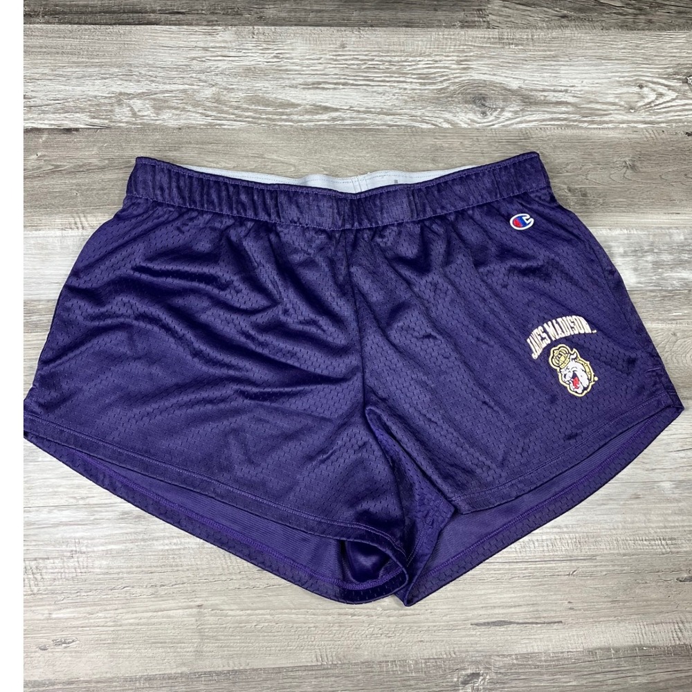 Champion JMU Dukes James Madison University Mesh Athletic Shorts Womens XL
